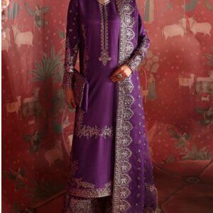 Afrozeh "Khushbu" – Brand New Stitched Suit (Size Large)
